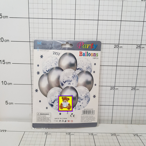 TRA BALON BCS-693 SREBRNY 5904266054980 5904266053693