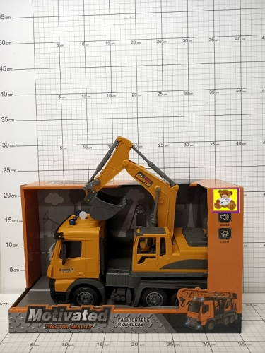 AUTO KOPARKA ŚWIATŁO DŹWIĘK             1343332870903