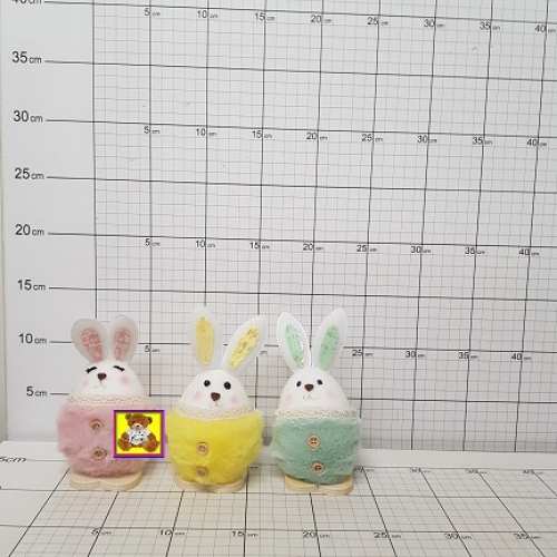 ZAJĄC WIELKANOCNY MATERIAŁOWY BAR-22105 5904888030652