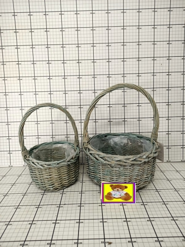 FLOR. KOSZYK WIKLINOWY X2/24            5901583729324