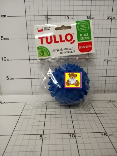 ABRAM.438,439,440,441 PIŁKA SENSORYCZNA DO MASAŻU I REH. MIX KOLOR              5905094774385,4392,4408,4415