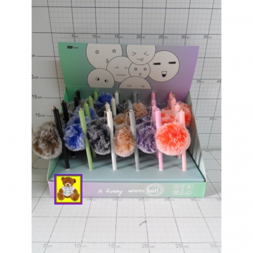 DŁUGOPIS Z POMPONEM OP-24 KK5917