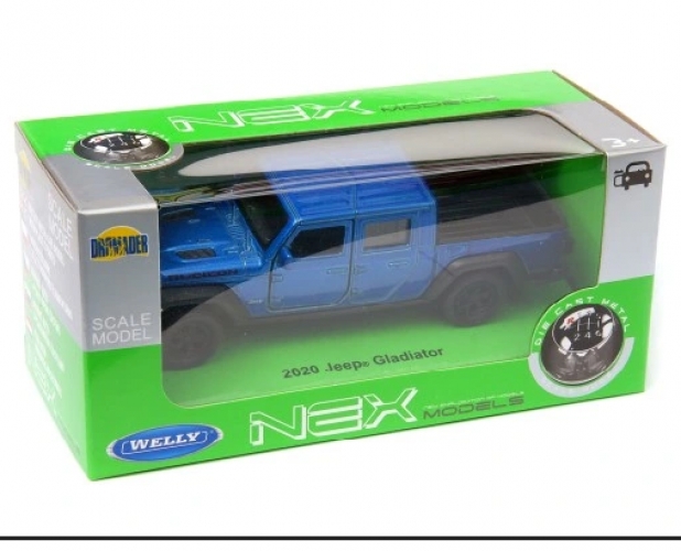 WELLY MODELE W SKALI 1.34-1.39 2020 JEEPGLADIATOR  43788 KK5900360008805,       KK5900360008843