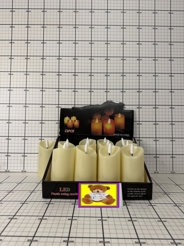 ŚWIECA LED NA BATERIE 9X5CM             5904888124498 SXU-110A