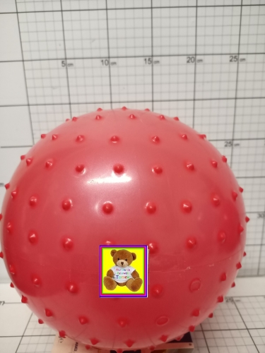 PIŁKA GUMOWA Z KOLCAMI 5900291698311