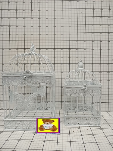 FLOR. ART.METALOWY KLATKA X2/9          5901583740176