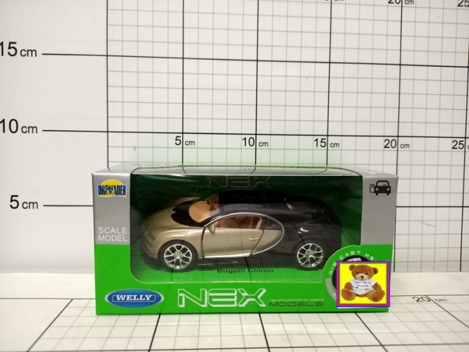 WELLY-MODELE BUGATTI CHIRON  43738      KK5900360008805,5900360008843