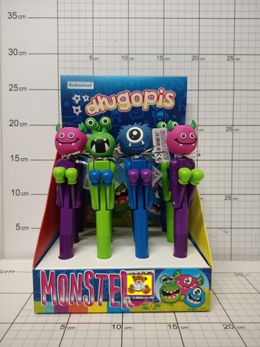 SZK.DŁUGOPIS BOKSUJĄCY MONSTER OP-12    CENA ZA 1 SZT !!!  5906961123503