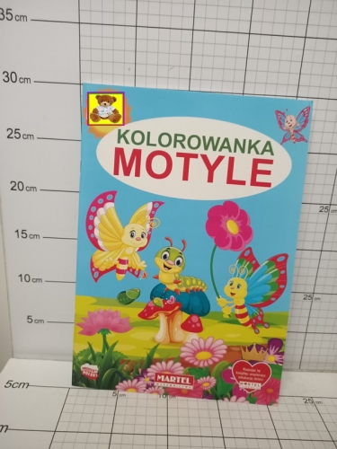 KOLOROWANKA MOTYLE PKWIU49030000        9788366330122