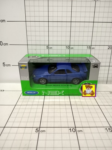 WELLY MODELE 1:34-1:35 NISSAN SKYLINE   GT-R(R34 5900360008805,5900360008843,   5900360004500, 43798