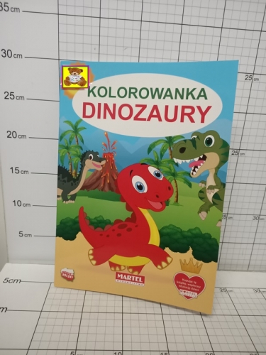 KOLOROWANKA DINOZAURY 9788365222107     PKWIU49030000