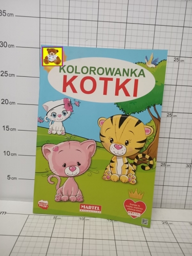 KOLOROWANKA KOTKI 9788365944351         PKWIU49030000