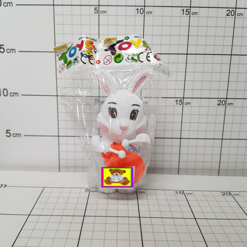 KRÓLIK NAKRĘCANY GRAJĄCY NA BĘBENKU     5903321387629