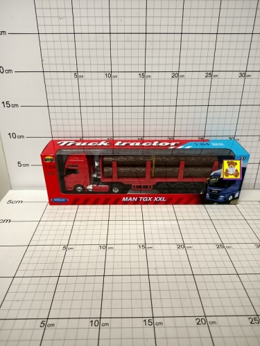 WELLY TRUCK 1:64 MAN TGX Z DREWNEM 580344891761580346