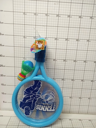 RAKIETKI 39CM PIŁKA+LOTKA 2 KOL.        5902447040333