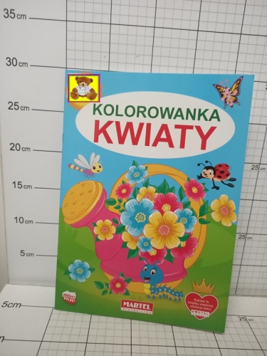KOLOROWANKA KWIATY KK9788365222527      PKWIU 49030000