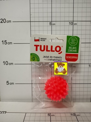 ABRAM.413 PIŁKA SENSORYCZNA DO MASAŻU   I REH.5.4CM KK4132 KK4149 KK4156 KK4163