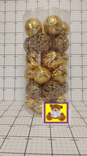 DEKORACJA ŚWIĄTECZNA/12                 AR4/1028T30/GOLD    5901583759475