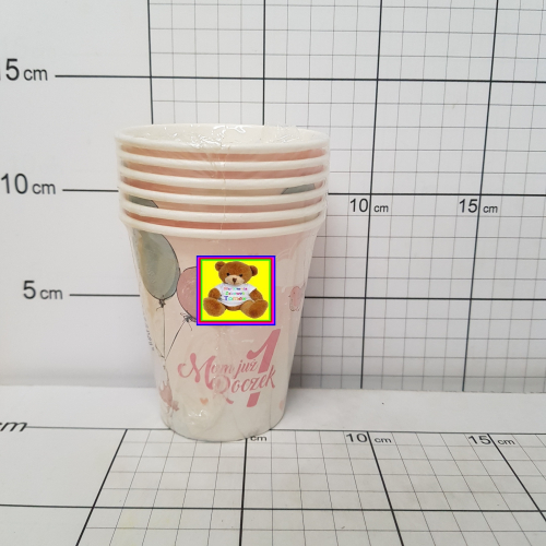 GOD KUBECZKI PAPIEROWE KOLEKCJA ROCZEK- KRÓLICZEK,240ML/6SZT 5902973130249