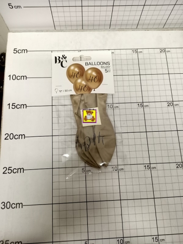 GOD BALONY BEAUTY &amp; CHARM 40 , PLATYNOWEJ.ZŁOTE,12"/5SZT 5906639411215