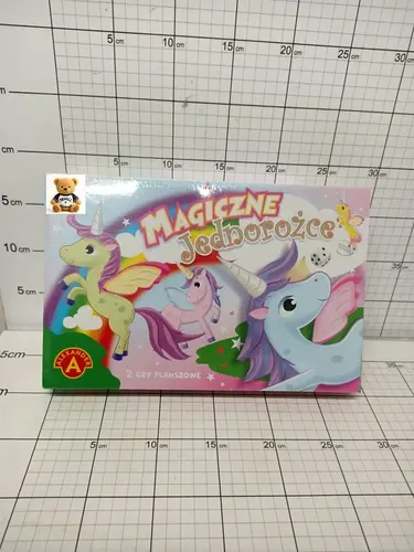 ALEX.RODZINNA GRA PLANSZOWA-MAGICZNE    JEDNOROŻCE 5906018026894