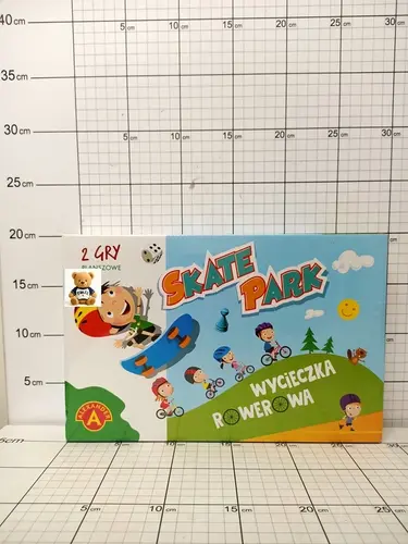 ALEX.RODZINNA GRA PLANSZOWA-SKATE PARK  WYCIECZKA ROWEROWA 5906018026535