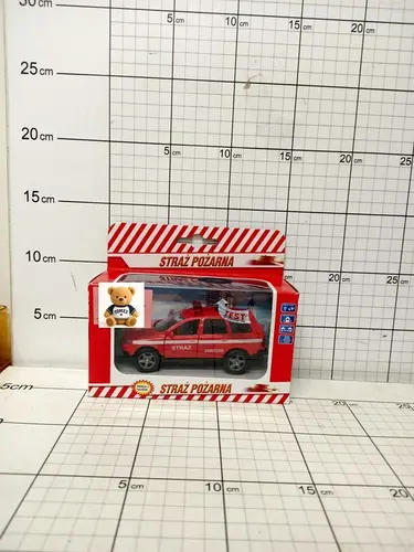 AUTO STRAŻ 11CM METAL Z GŁOSEM          5902447027433