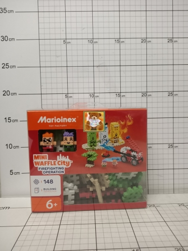 MAR.KLOCKI WAFFLE MINI-AKCJA STRAŻACKA  148EL.5903033906286