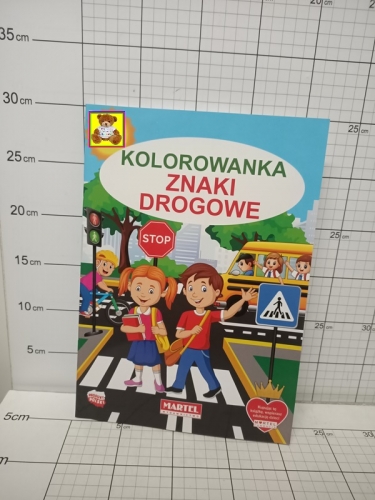 KOLOROWANKA ZNAKI DROGOWE               KK9788365222534 PKWIU49030000
