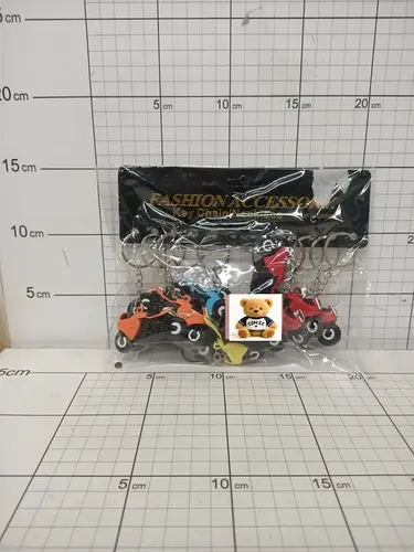 BRELOK MOTOCYKL GUMOWY 12SZT            5901353693381