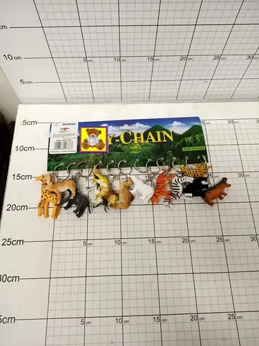 BRELOK ZWIERZĘTA DZIKIE ZOO 12SZT       5901353527877