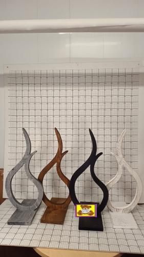 ART DEKORACYJNY RAMA PŁOMIEŃ