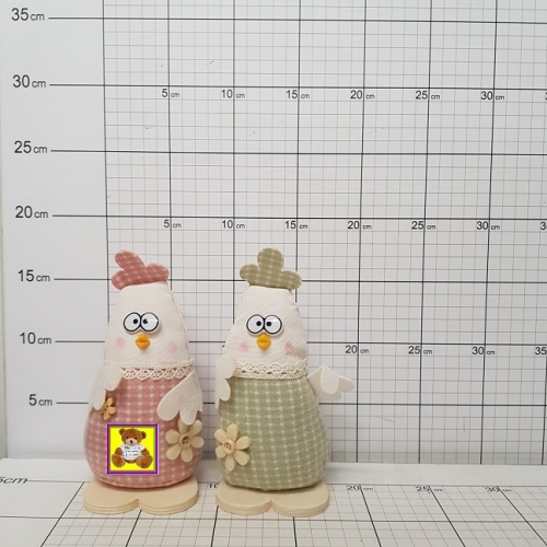 KURA WIELKANOCNA MATERIAŁOWA BAR-22111  5904888030706