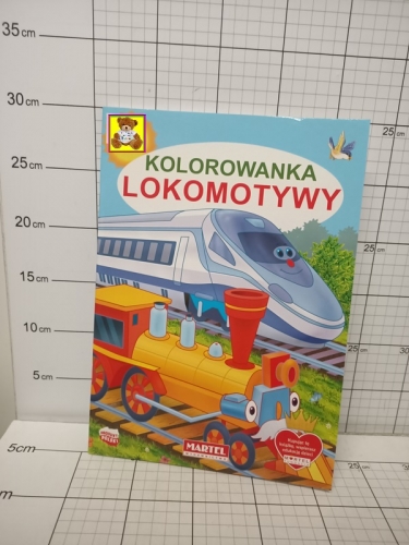 KOLOROWANKA LOKOMOTYWY KK9788365944290  PKWIU 49030000