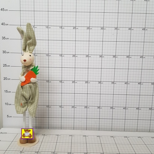 ZAJĄC WIELKANOCNY MATERIAŁOWY BAR-22116 5904888030768