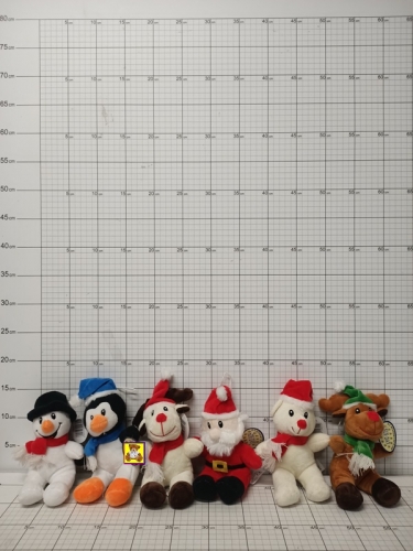 SUNMIŚ ZWIERZĘTA ŚWIĄTECZNE 6 RODZ.12CM 5904073158550