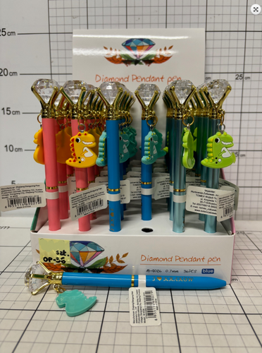 DŁUGOPIS Z ZAWIESZKĄ SMOK Z KRYSZTAŁEM  "I LOVE KRAKÓW" OP-36 CENA ZA 1 SZT!!!  6955114690279