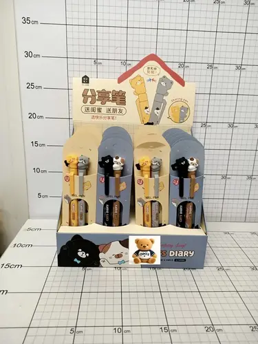 DŁUGOPISY KOTKI 2SZT ,OP-24,            CENA ZA 1 SZT!!! 5901271628649