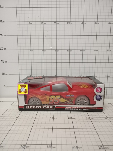 AUTO CZERWONE Z OCZAMI B/O 6991205287850