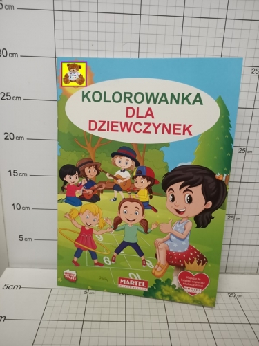 KOLOROWANKA DLA DZIEWCZYNEK             PKWIU49030000, 9788364859076