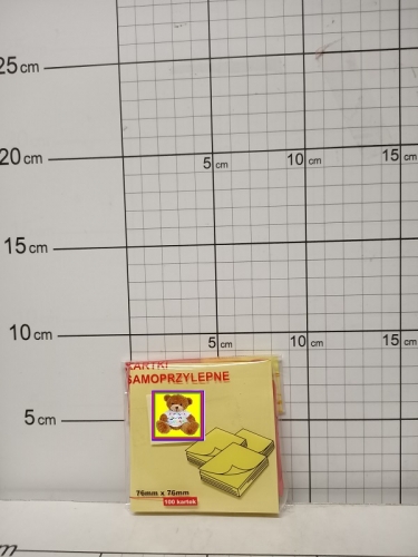 SZK.KARTKI SAMOPRZYLEPNE 76 x 76 3398   5906961123398