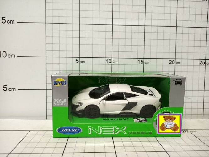 WELLY-MODELE MCLAREN 675LT COUPE 43757  KK5900360008805,KK5900360008843