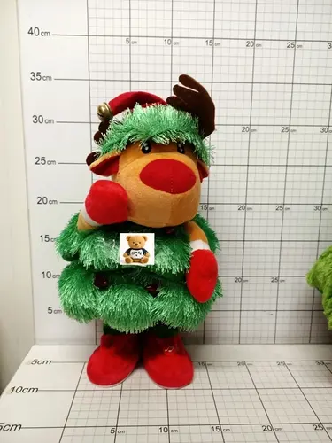 FIGURKA POWTARZAJĄCA I TAŃCZĄCA         ZE ŚWIATECZNYMI PIOSENKAMI 5902496214136