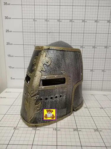 IGN.HEŁM RYCERSKI GARNEK PRZYŁBICA      SREBRNY CHROPOWATY H03/05304(PE)