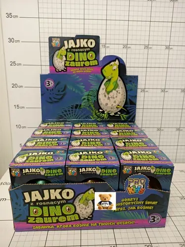 JAJKO Z ROSNĄCYM DINOZAUREM OP-12,      CENA ZA 1 SZT!!! 5903943006670