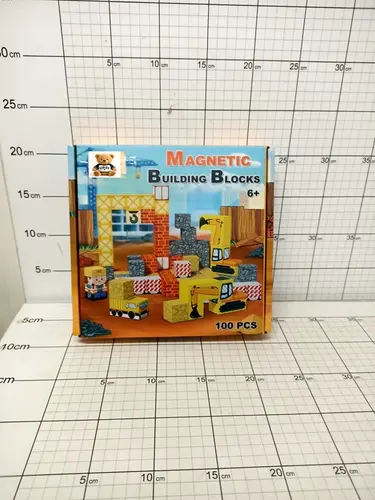 KLOCKI BUDOWLANE 100EL.MAGNETYCZNE      5907195804336
