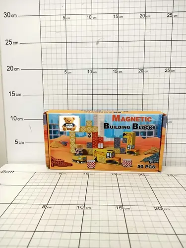 KLOCKI BUDOWLANE 50EL.MAGNETYCZNE       5907195804343