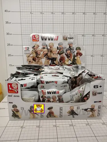 KLOCKI SLUBAN FIGURKI WOJSKO OP-60      CENA ZA 1 SZT!!! 5907773973881