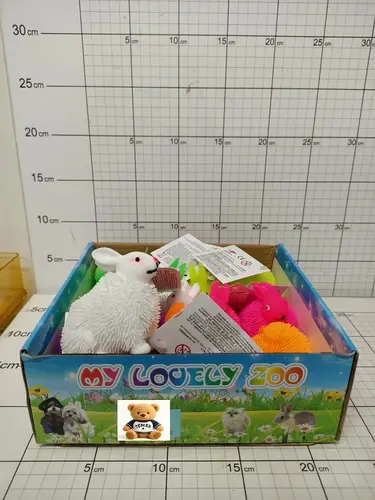 KRÓLIK MIĘKKI ŚWIECĄCY 6 KOLORÓW        OP-12 CENA ZA 1 SZT!!! 5901353105273