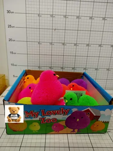 KURCZAK MIĘKKI ŚWIECĄCY 6 KOLORÓW       OP- CENA ZA 1 SZT!!! 5901353105259